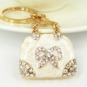 Crystal Purse Keyring